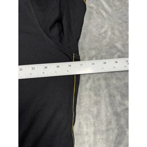 Vintage Coogi Australia Graphic‎ T-Shirt Embroidered Logo Accents Black Tee XXXL - Picture 10 of 11